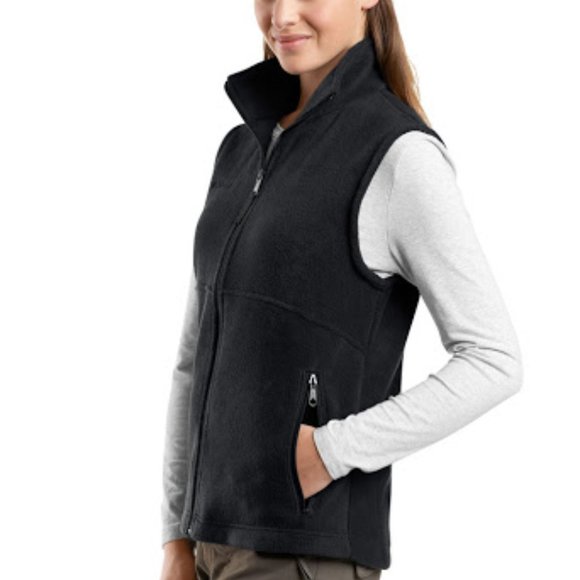 black columbia vest